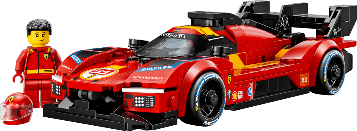 LEGO Speed Champions Ferrari 499P Ferrari Toy Car 77261 - Phillips Hobbies