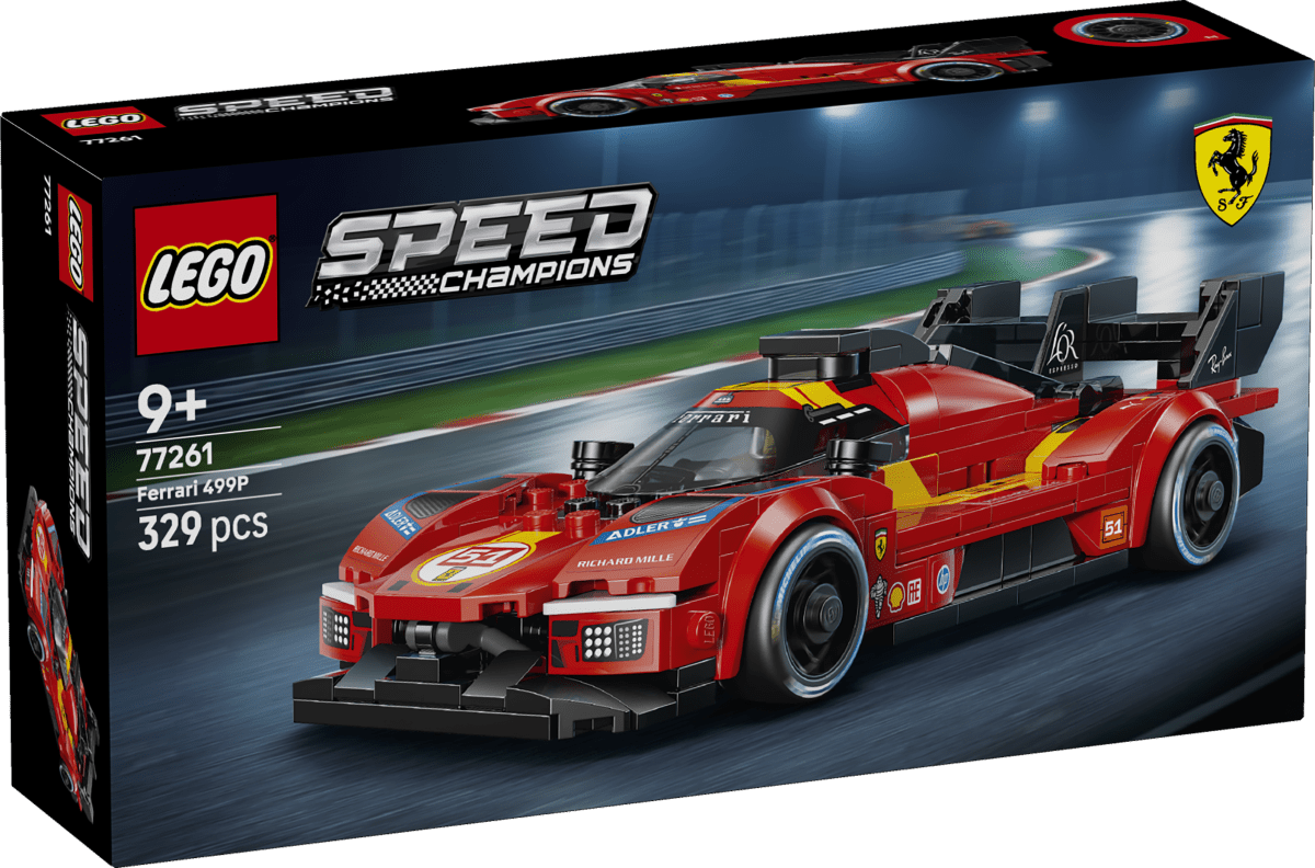 LEGO Speed Champions Ferrari 499P Ferrari Toy Car 77261 - Phillips Hobbies