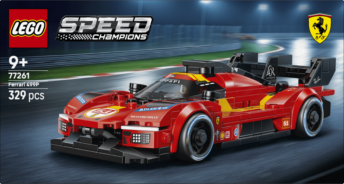 LEGO Speed Champions Ferrari 499P Ferrari Toy Car 77261 - Phillips Hobbies