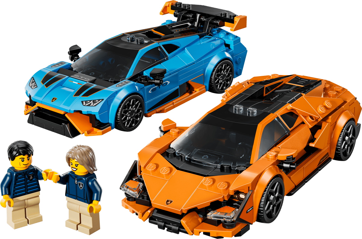 LEGO Speed Champions Lamborghini Revuelto & Huracán STO 77238 - Phillips Hobbies