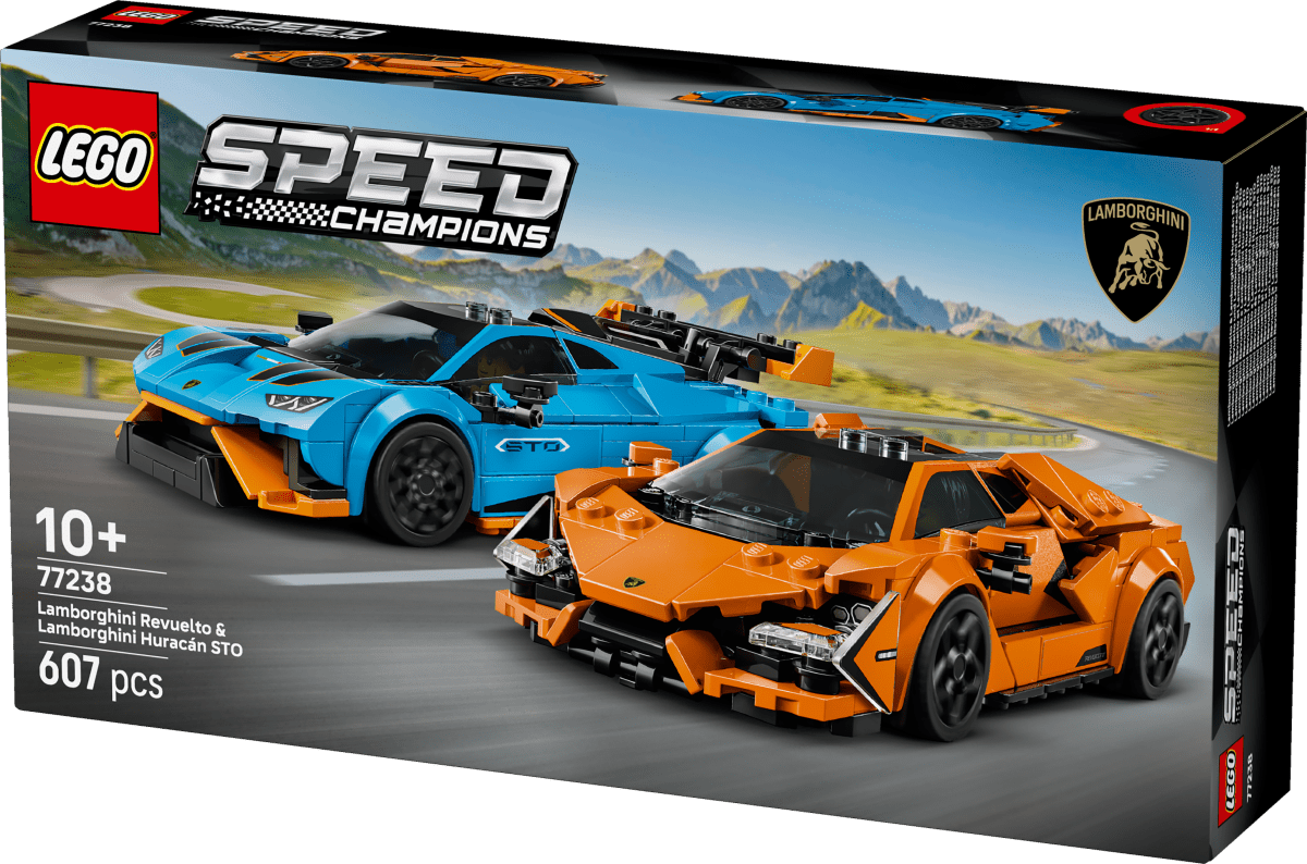 LEGO Speed Champions Lamborghini Revuelto & Huracán STO 77238 - Phillips Hobbies