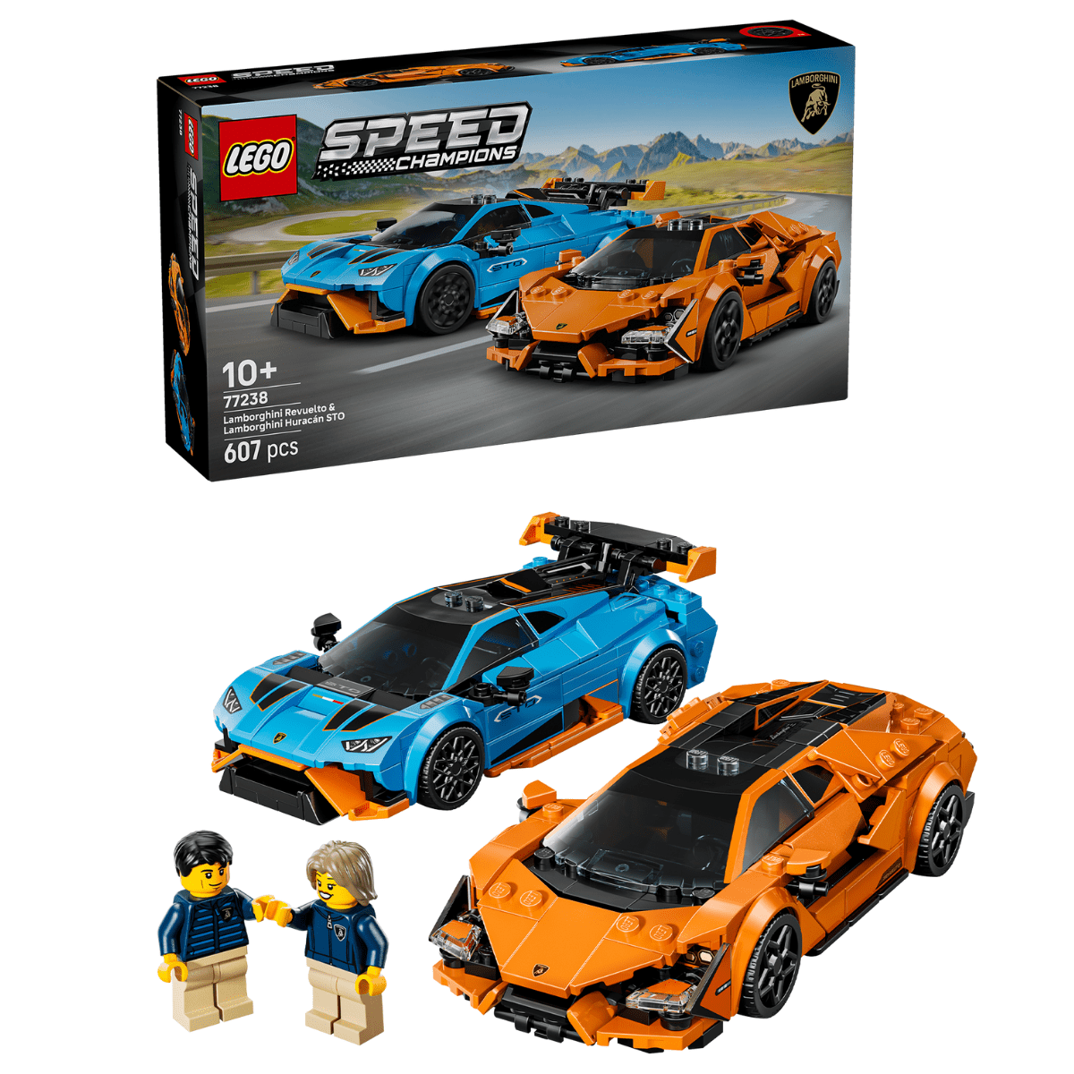 LEGO Speed Champions Lamborghini Revuelto & Huracán STO 77238 - Phillips Hobbies