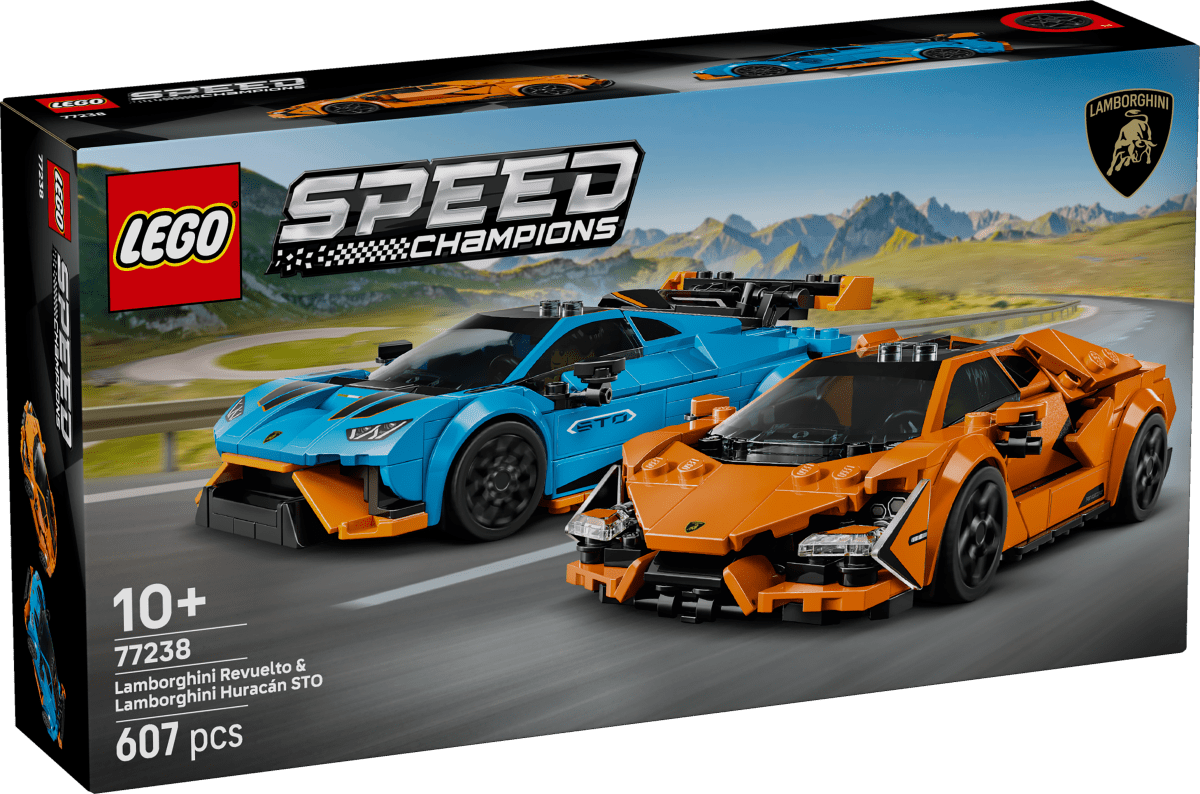 LEGO Speed Champions Lamborghini Revuelto & Huracán STO 77238 - Phillips Hobbies