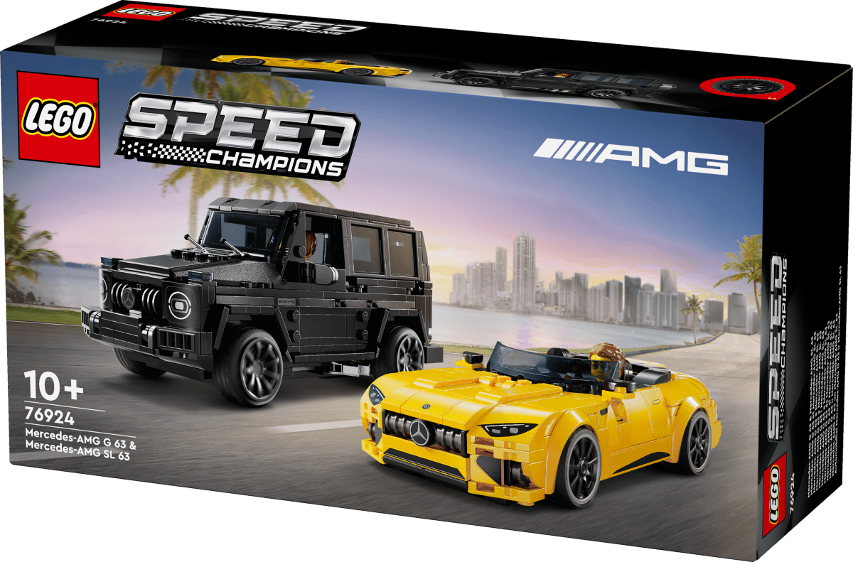 LEGO Speed Champions Mercedes - AMG G 63 & Mercedes - AMG SL 63 76924 - Phillips Hobbies