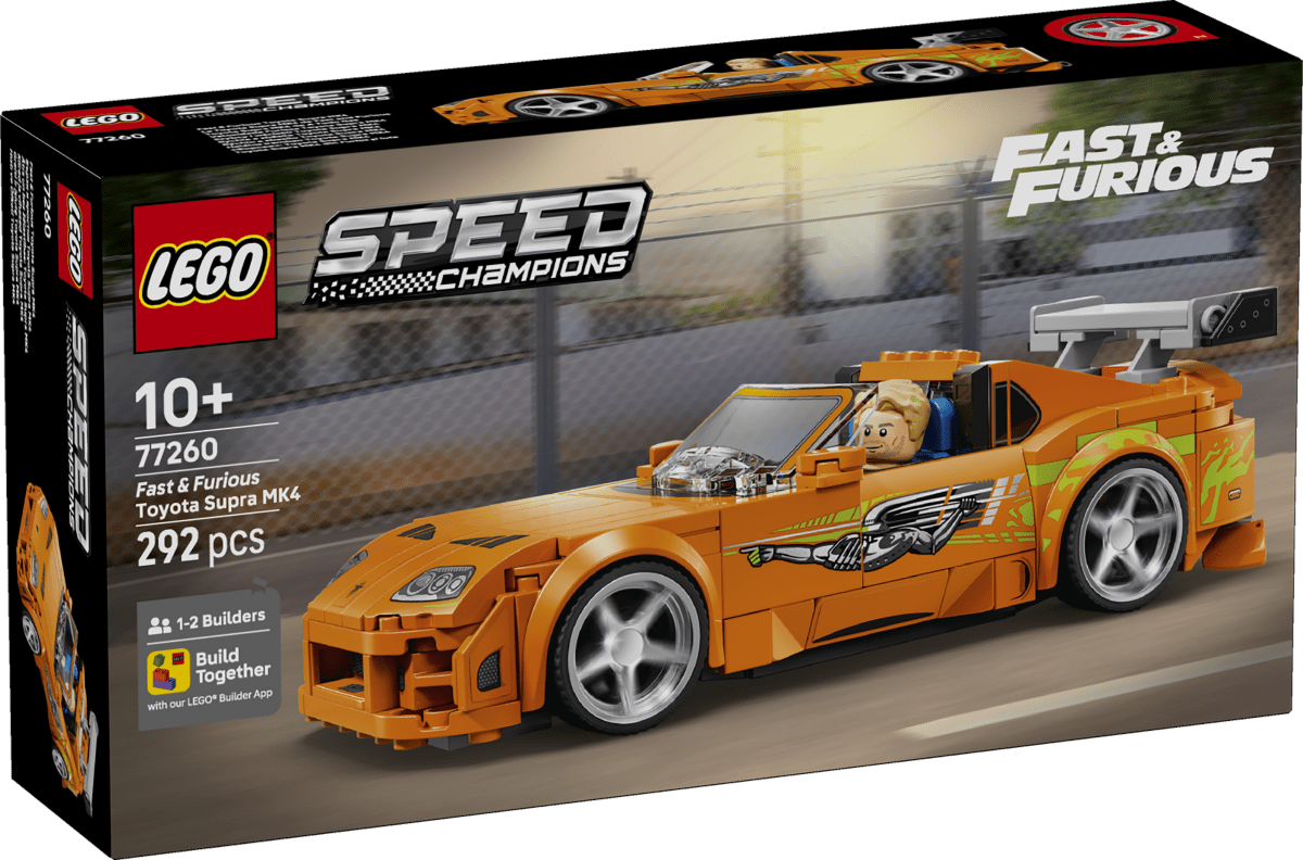 LEGO Speed Champions The Fast and The Furious Toyota Supra MK4 77260 - Phillips Hobbies