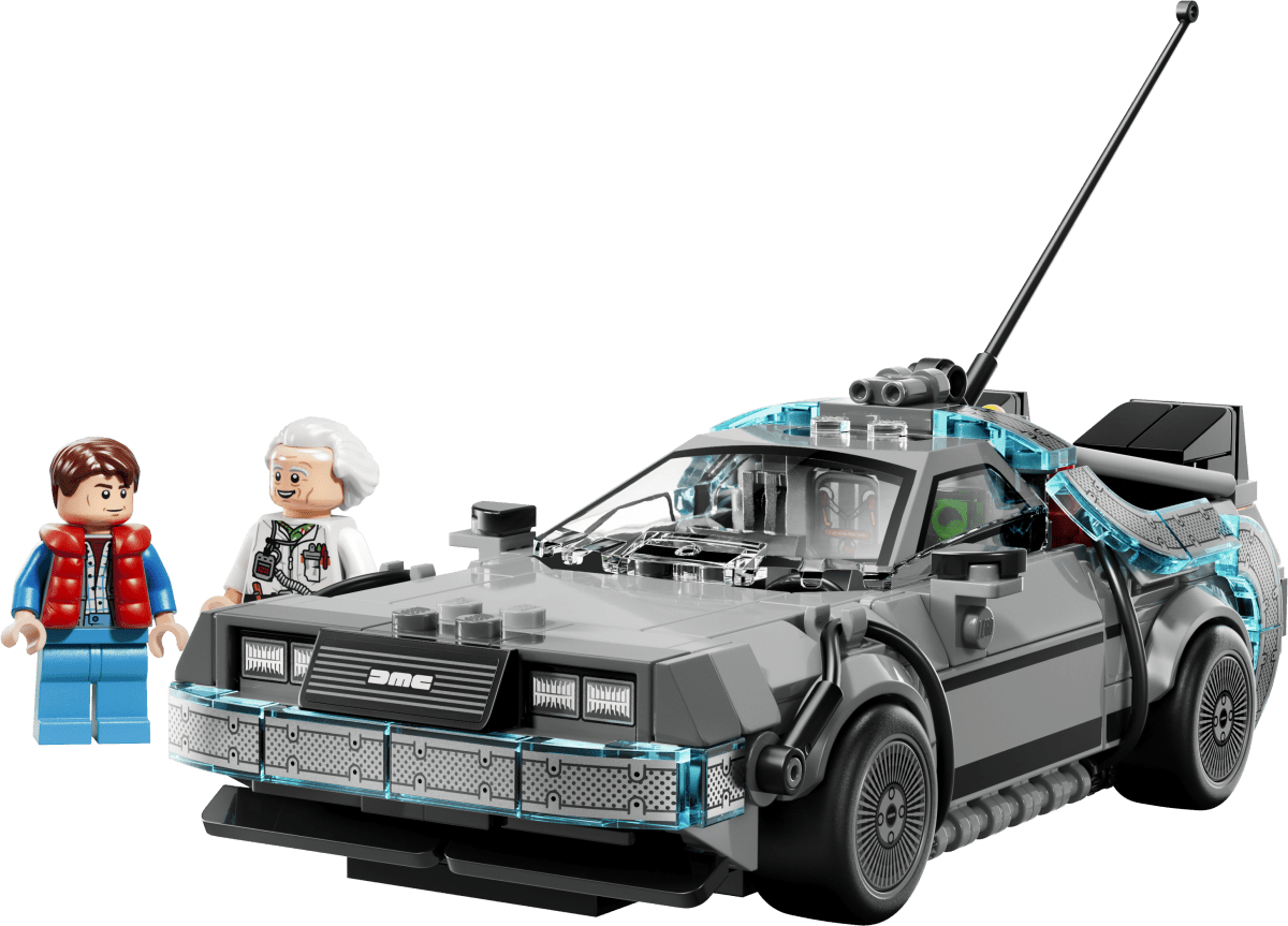 LEGO® Speed Champions Time Machine from Back to the Future 77256 - Phillips Hobbies