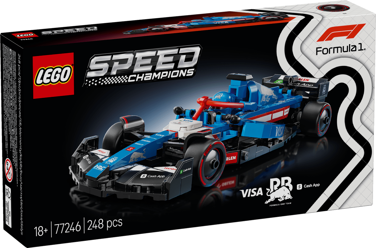 LEGO® Speed Champions Visa Cash App RB VCARB 01 F1® Race Car Vehicle Kit 77246 - Phillips Hobbies