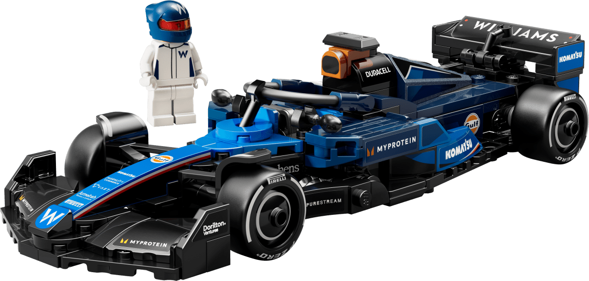 LEGO® Speed Champions Williams Racing FW46 F1® Race Car Vehicle Set 77249 - Phillips Hobbies