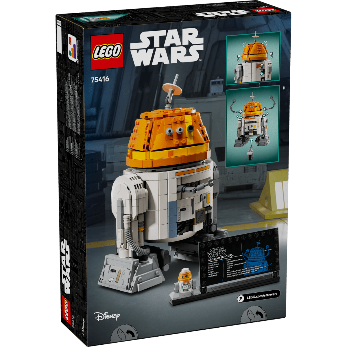 LEGO Star Wars: Ahsoka Chopper (C1 - 10P) Astromech Droid 75416 - Phillips Hobbies