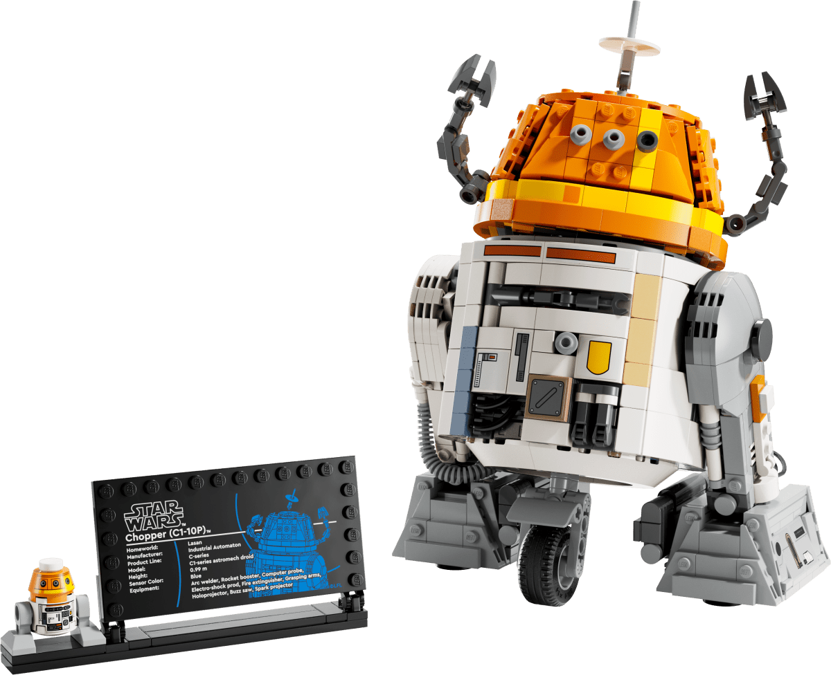 LEGO Star Wars: Ahsoka Chopper (C1 - 10P) Astromech Droid 75416 - Phillips Hobbies