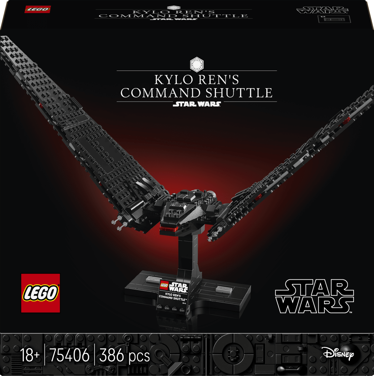 LEGO Star Wars Kylo Ren’s Command Shuttle Building Set 75406 - Phillips Hobbies