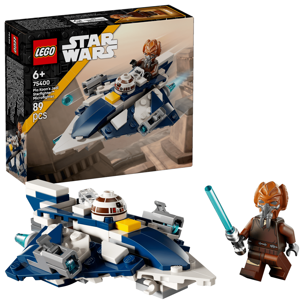 LEGO Star Wars Plo Koon's Jedi Starfighter™ Microfighter 75400 - Phillips Hobbies