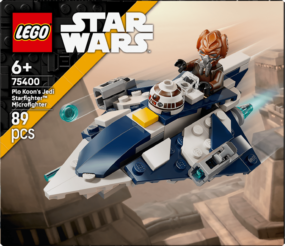LEGO Star Wars Plo Koon's Jedi Starfighter™ Microfighter 75400 - Phillips Hobbies