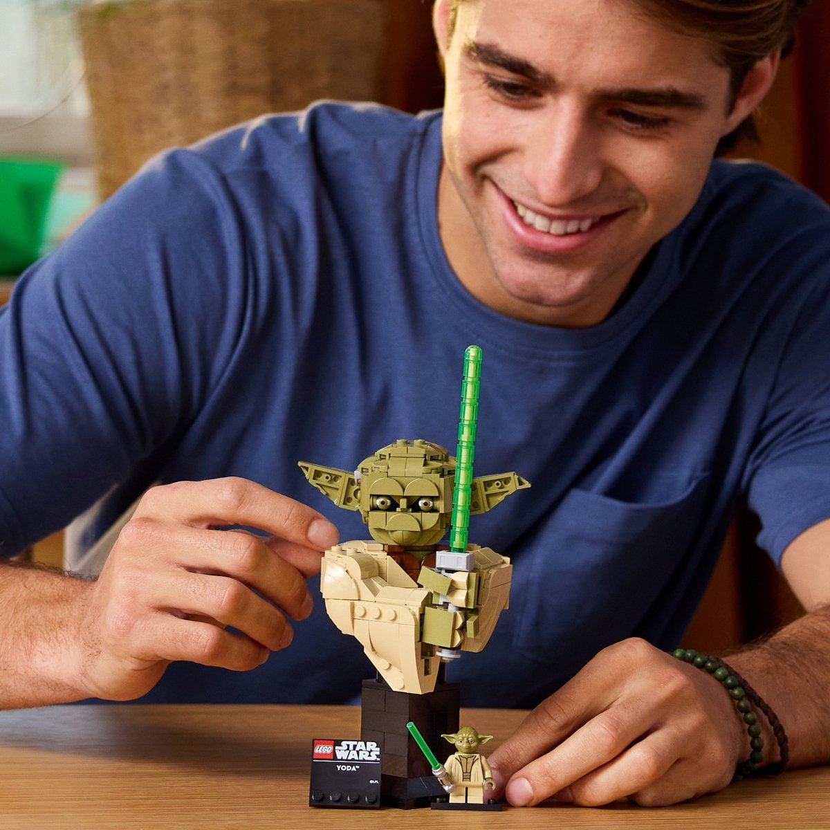 LEGO® Star Wars™ Yoda™ Bust Collectible Building Set 75438 - Phillips Hobbies