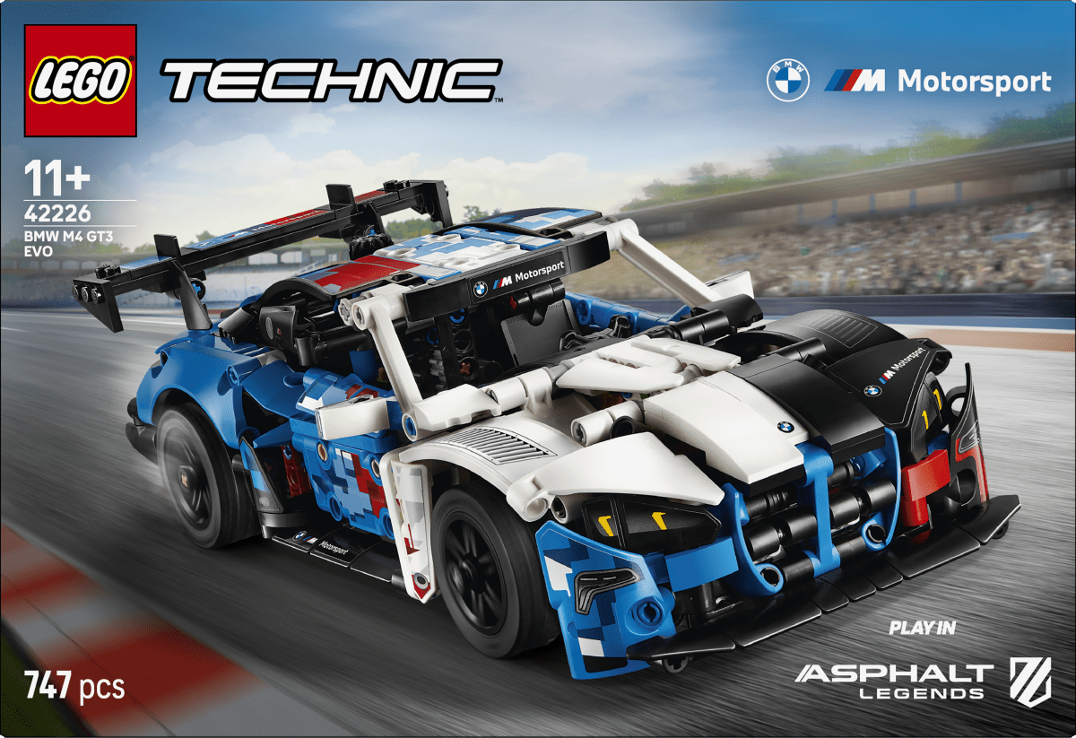 LEGO® Technic BMW M4 GT3 EVO Race Car Model Kit 42226 - Phillips Hobbies