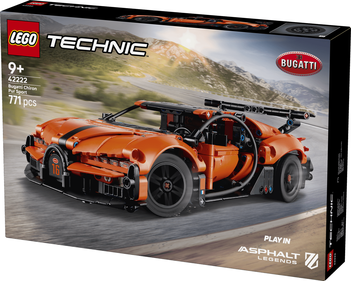 LEGO® Technic Bugatti Chiron Pur Sport Hypercar 42222 - Phillips Hobbies
