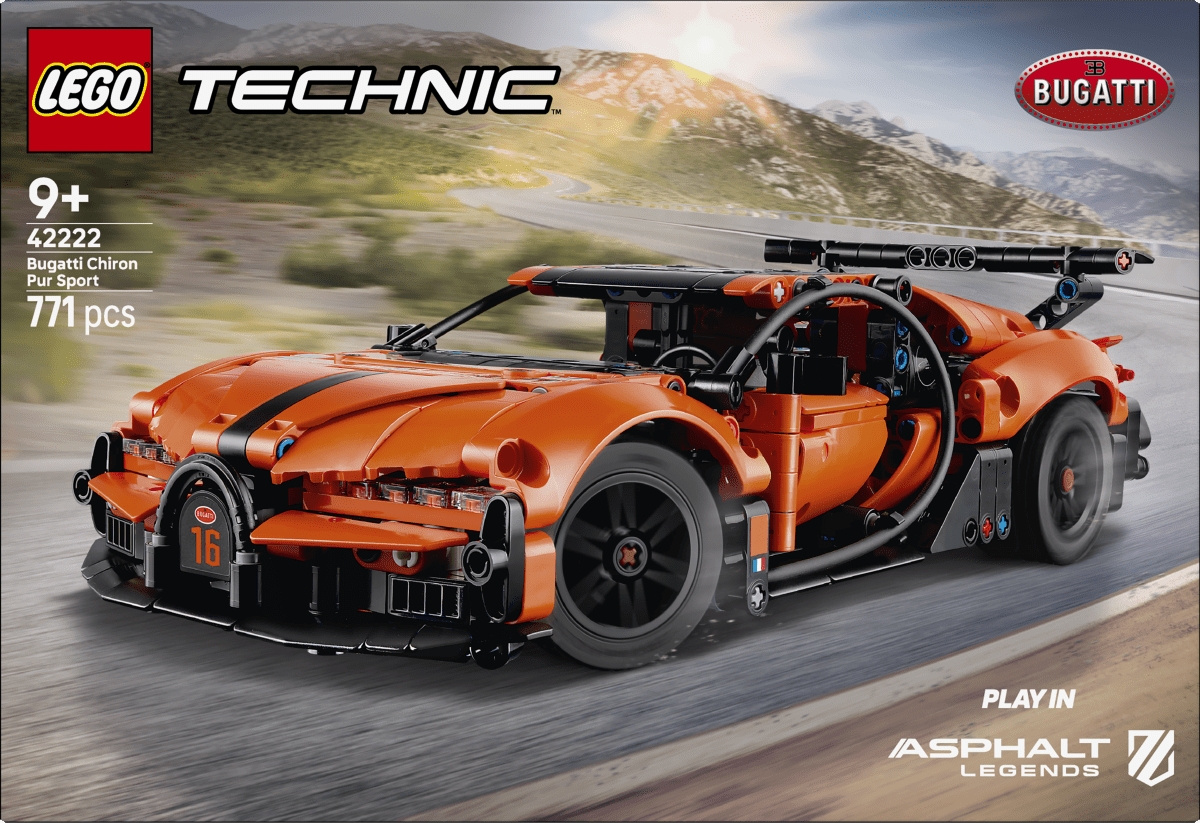 LEGO® Technic Bugatti Chiron Pur Sport Hypercar 42222 - Phillips Hobbies