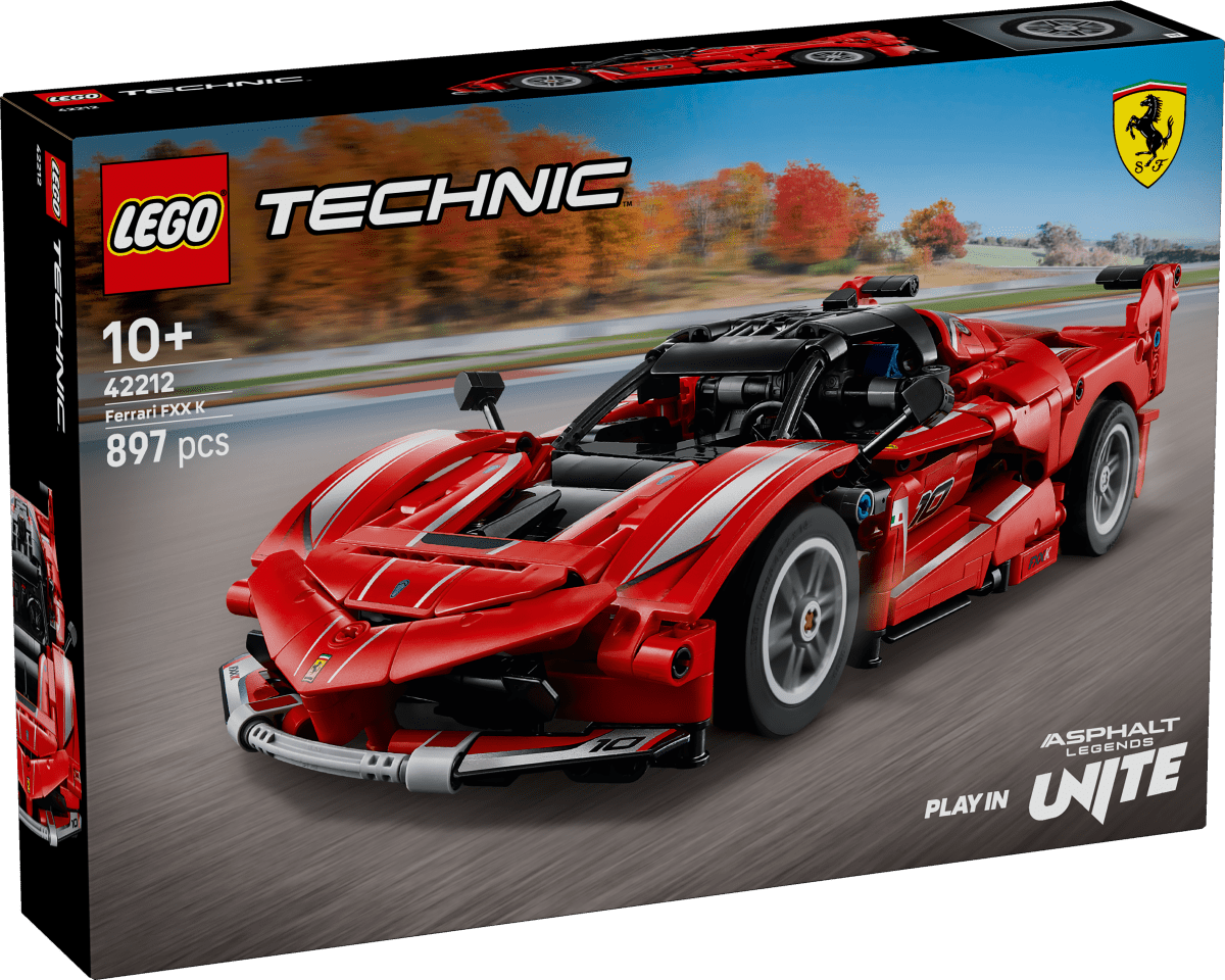 LEGO® Technic Ferrari FXX K Model Car Kit STEM Building Toy 42212 - Phillips Hobbies
