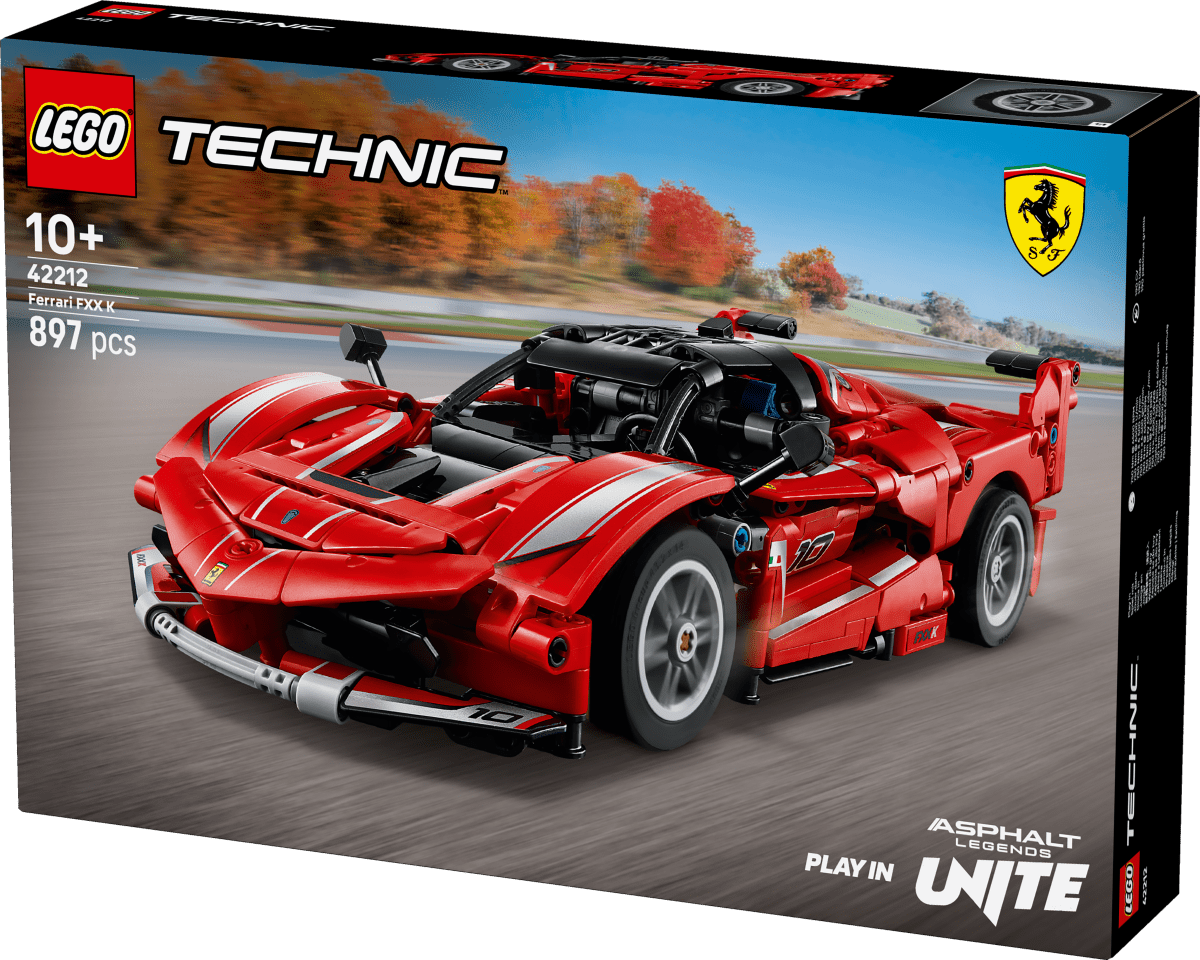 LEGO® Technic Ferrari FXX K Model Car Kit STEM Building Toy 42212 - Phillips Hobbies