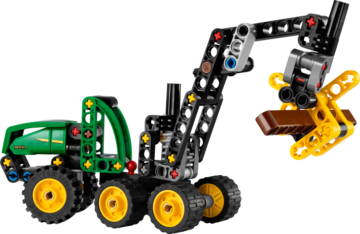 LEGO® Technic John Deere 1470H Wheeled Harvester 42218 - Phillips Hobbies