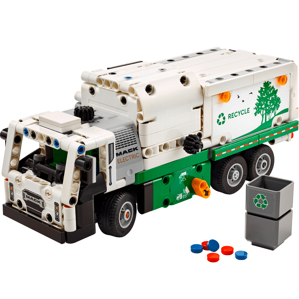 LEGO Technic Mack® LR Electric Garbage Truck 42167 - Phillips Hobbies