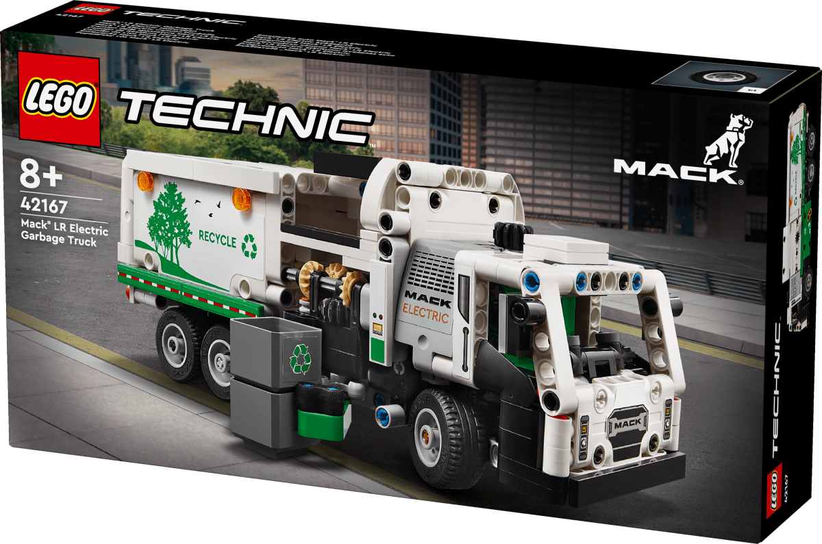 LEGO Technic Mack® LR Electric Garbage Truck 42167 - Phillips Hobbies
