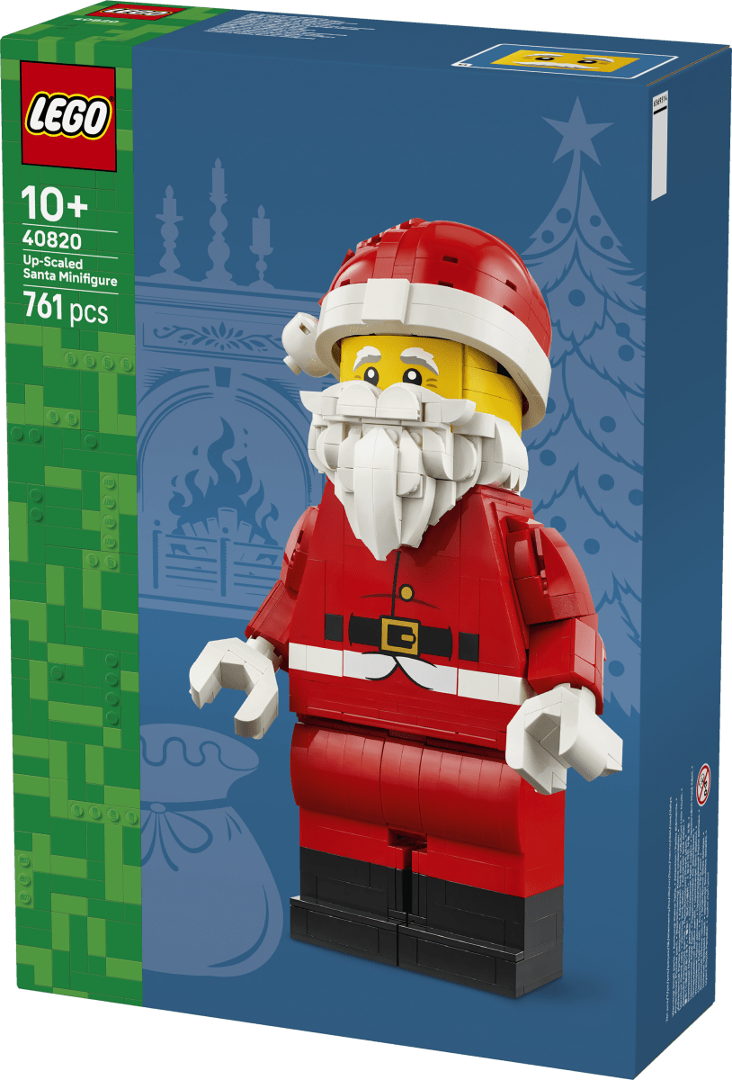 LEGO® Up-Scaled Santa Minifigure Christmas Toy Decoration 40820 - Phillips Hobbies