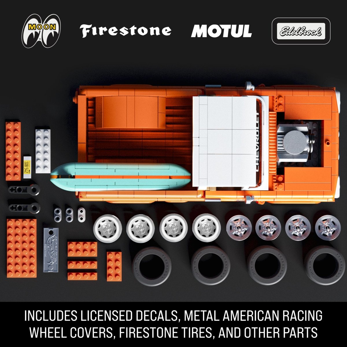 Mattel Brick Shop Hot Wheels Custom '62 Chevy Pickup - Phillips Hobbies