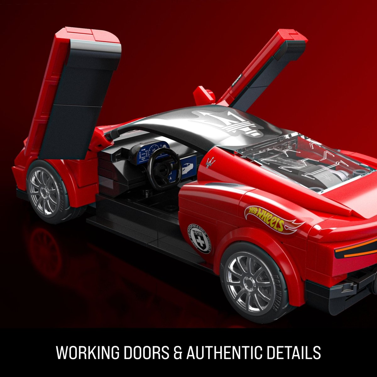 Mattel Brick Shop Hot Wheels Maserati MC20 - Phillips Hobbies