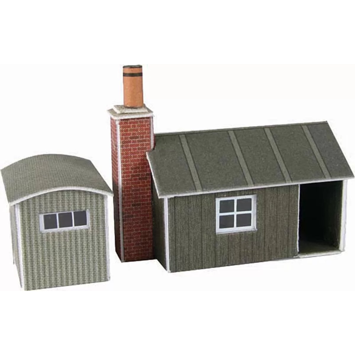 Metcalfe PN133 Signal Box Set Card Kit - N Gauge - Phillips Hobbies