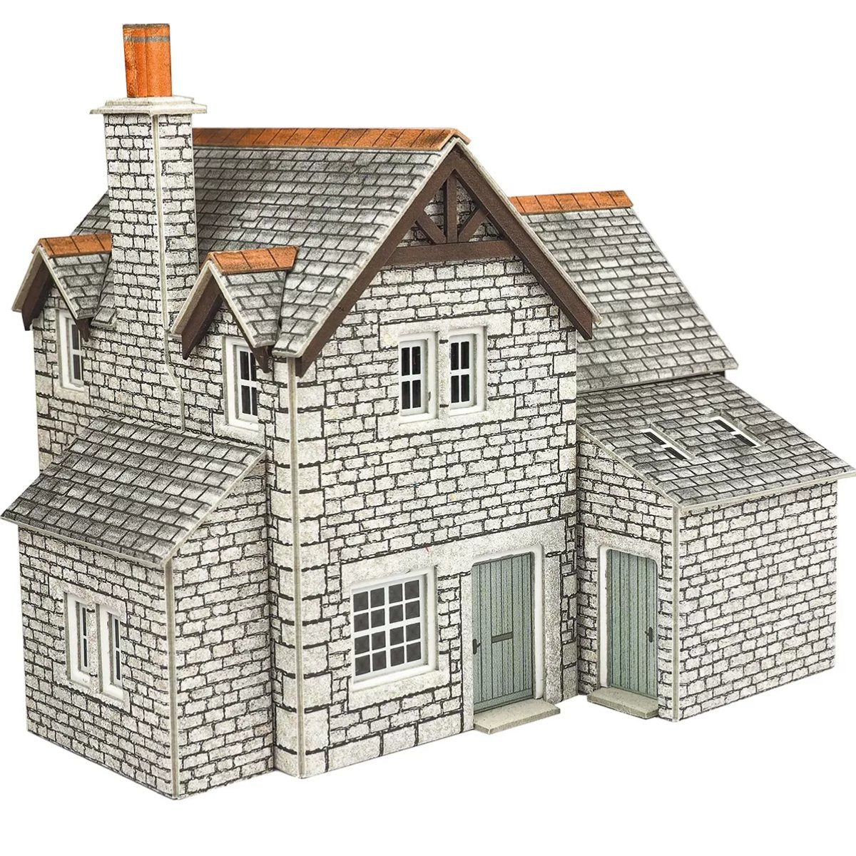 Metcalfe PO258 Gardener’s Cottage Card Kit - 00/H0 Gauge - Phillips Hobbies