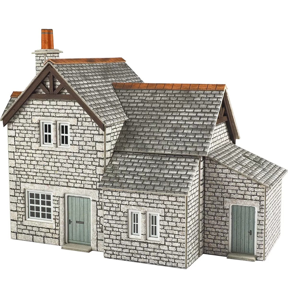 Metcalfe PO258 Gardener’s Cottage Card Kit - 00/H0 Gauge - Phillips Hobbies