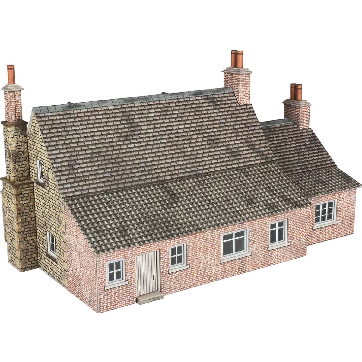 Metcalfe PO267 Town End Cottage Card Kit - OO Gauge - Phillips Hobbies