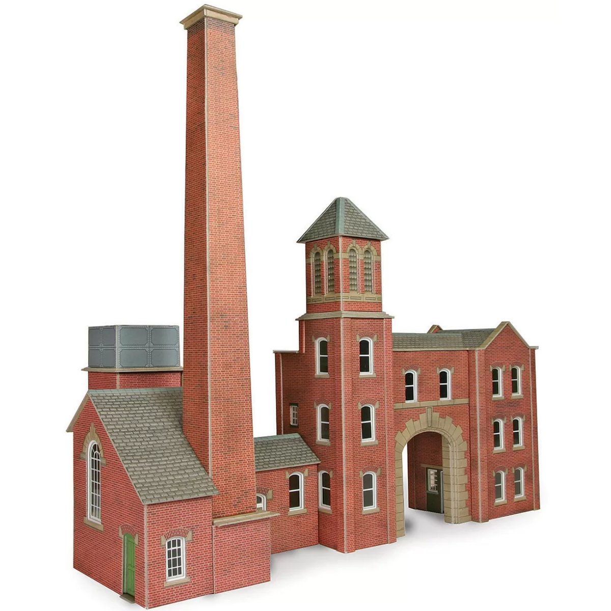 Metcalfe PO284 Boilerhouse & Factory Entrance Card Kit - 00/H0 Gauge - Phillips Hobbies