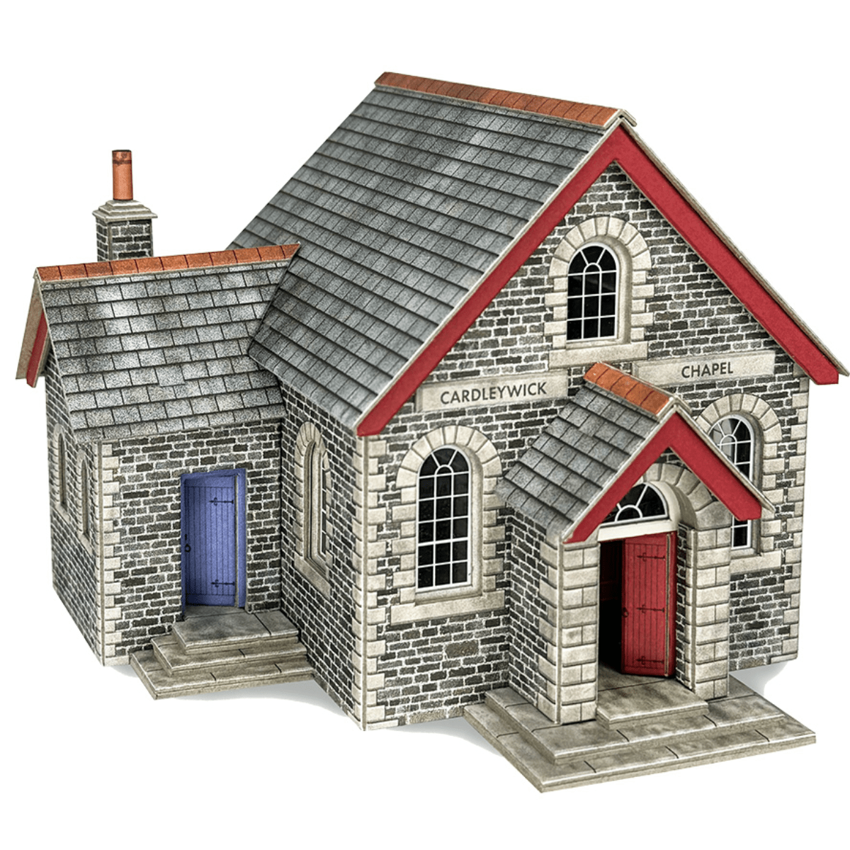 Metcalfe PO318 Little Cardleywick Chapel Card Kit - OO Gauge - Phillips Hobbies