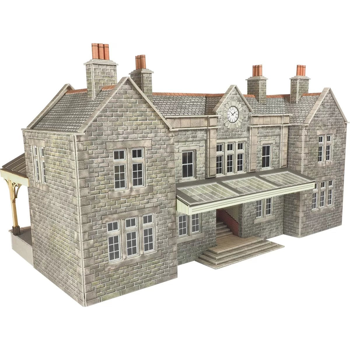 Metcalfe PO320 Mainline Station Booking Hall Card Kit - 00/H0 Gauge - Phillips Hobbies