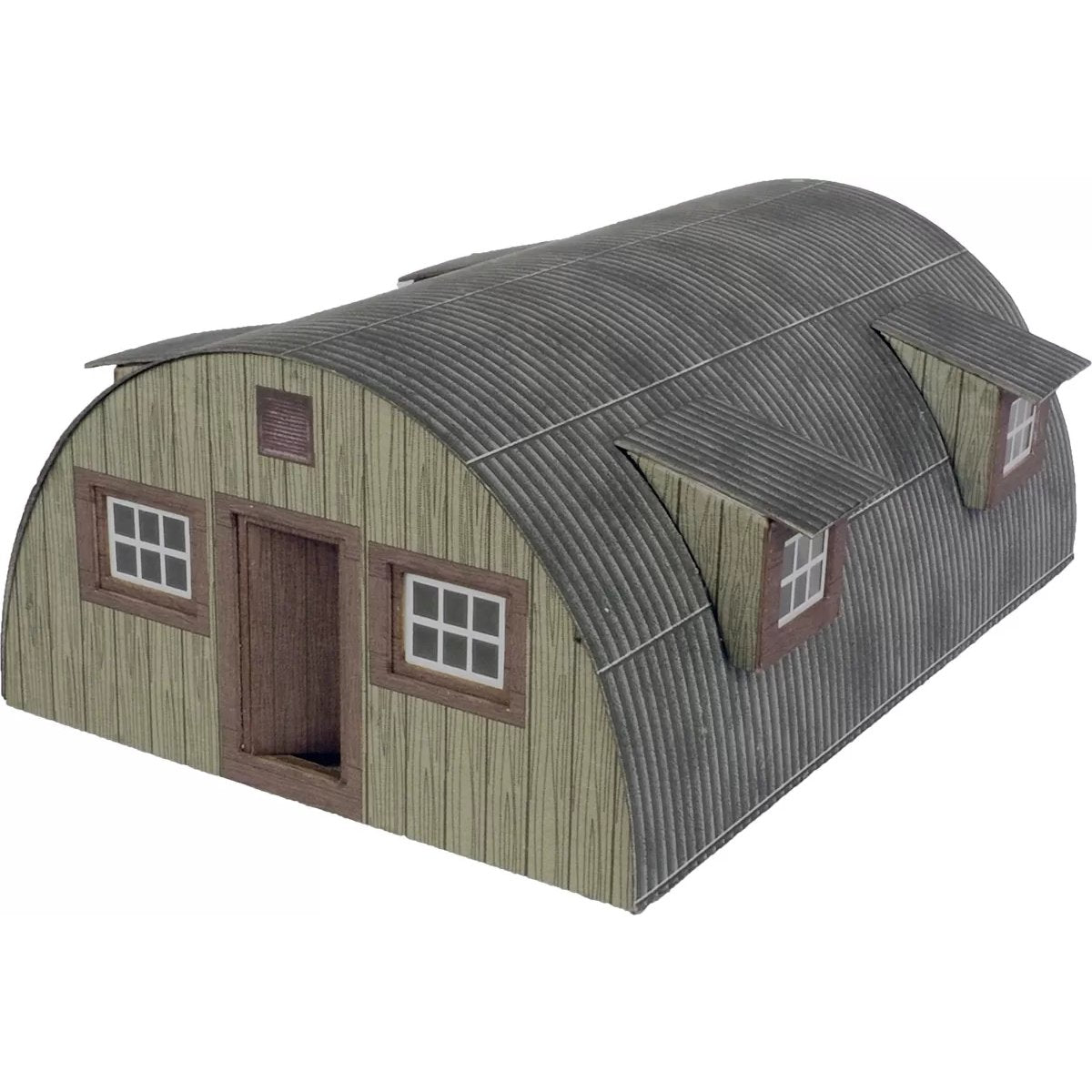 Metcalfe PO415 Nissen Hut Card Kit - 00/H0 Scale - Phillips Hobbies