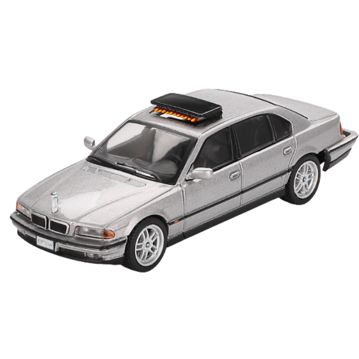 Mini GT James Bond (Tomorrow Never Dies Movie) BMW 750IL (LHD) - 1:64 Scale - Phillips Hobbies