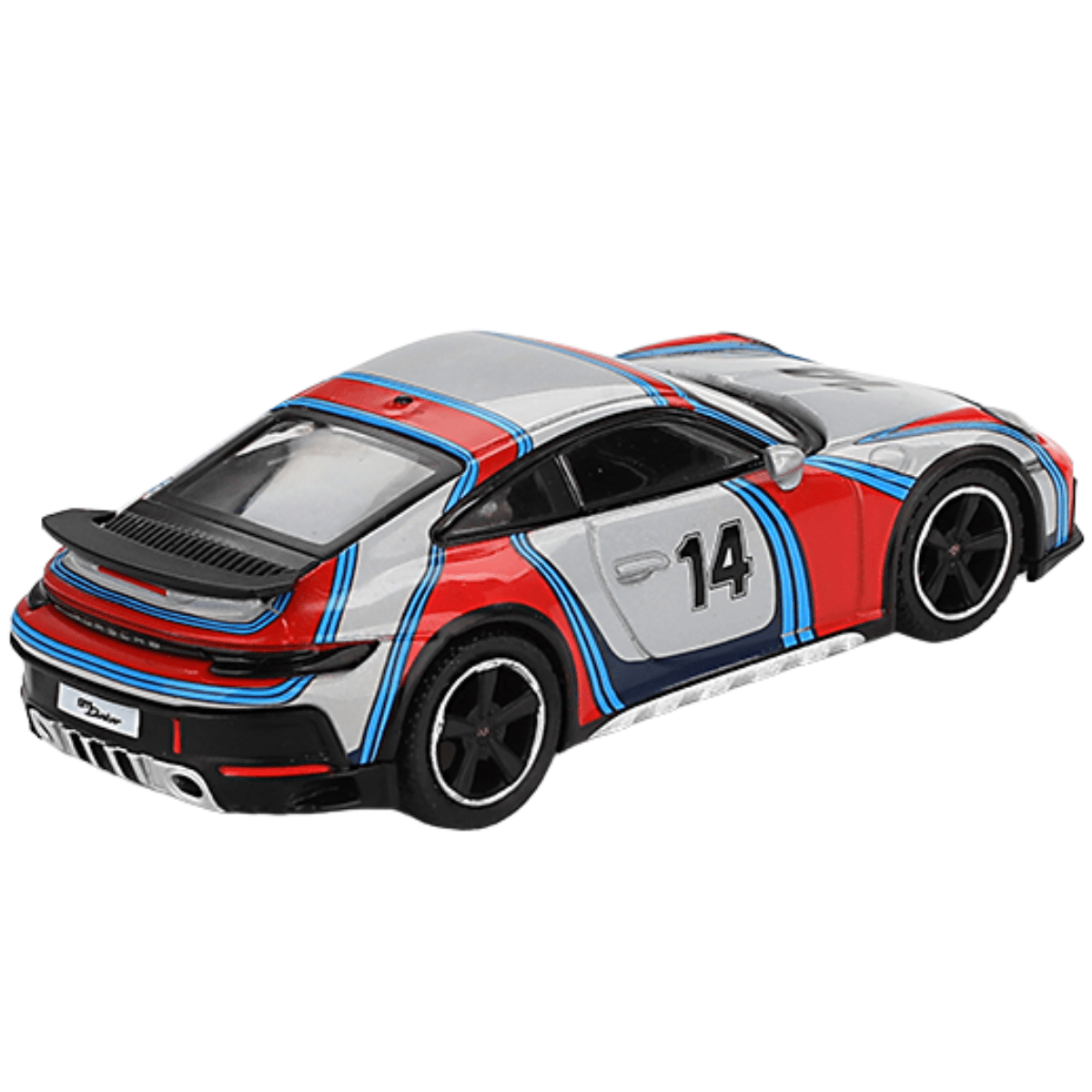 Mini GT Porsche 911 Dakar Ice Grey Metallic Rally 1978 (RHD) - 1:64 Scale - Phillips Hobbies