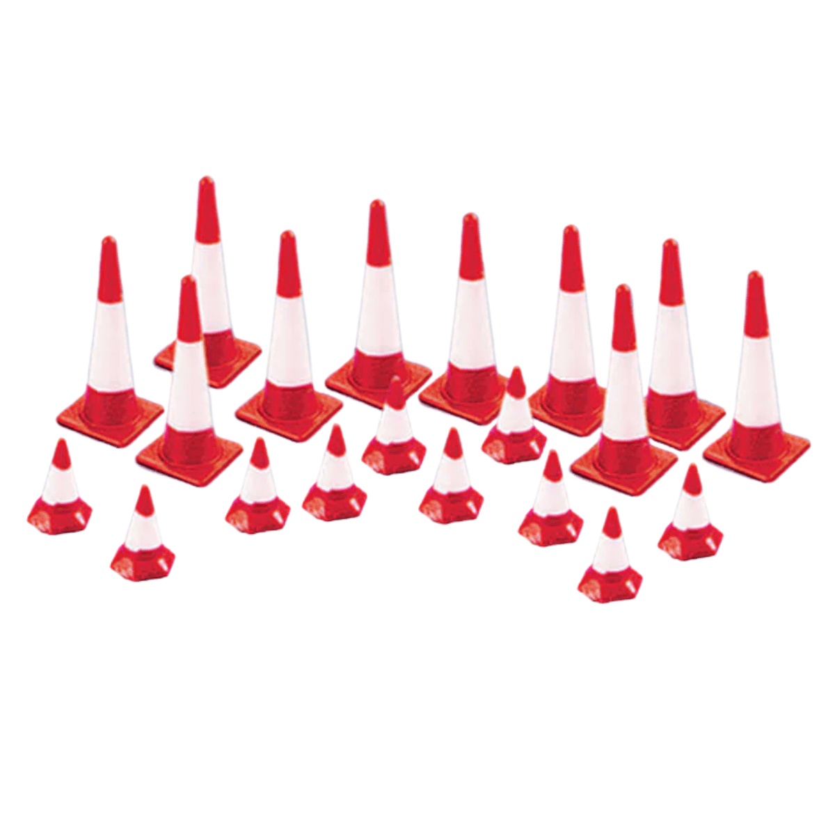 Modelscene Peco 5006 Traffic Cones Kit - OO Gauge - Phillips Hobbies