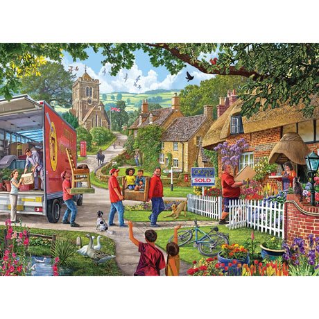 Moving Day - Gibsons 500 Piece Jigsaw Puzzle - Phillips Hobbies