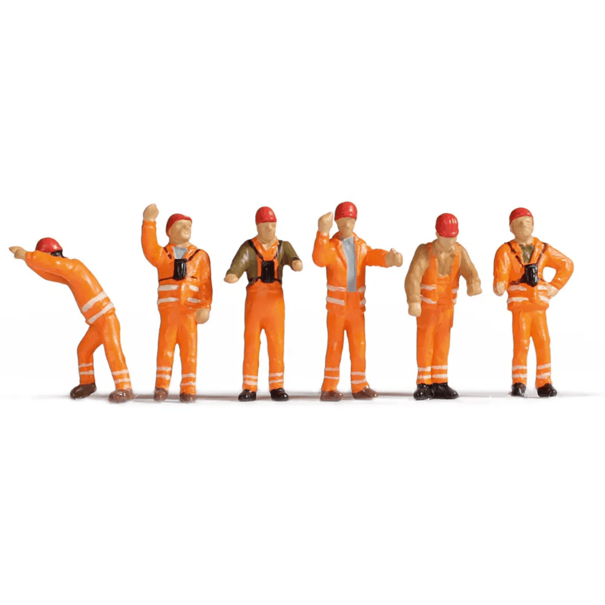 Noch 15275 Railway Shunters (6) Figure Set - OO/HO Gauge - Phillips Hobbies