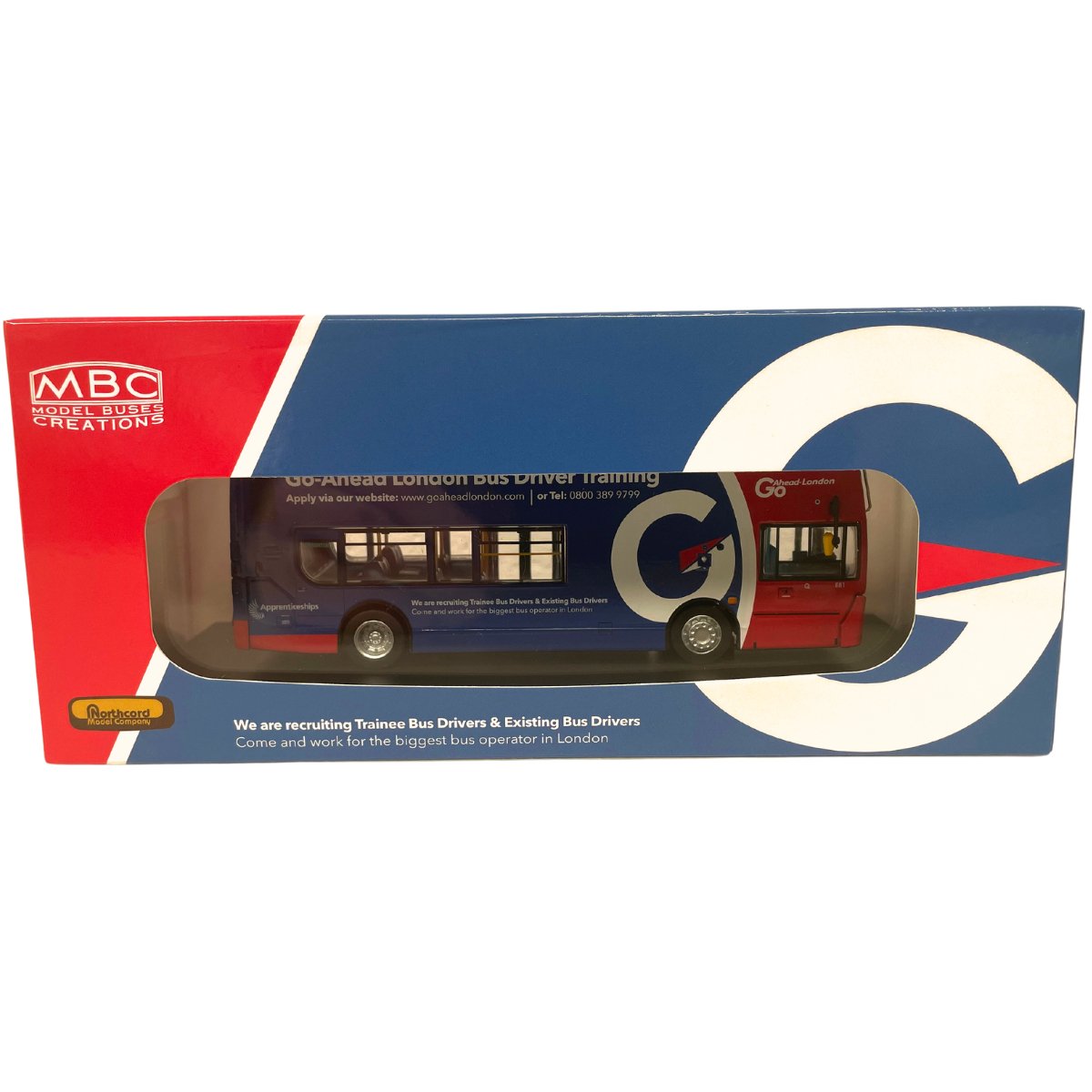 Northcord UK0072 ADL Enviro400 Go Ahead London Driver Training - MBC Commission - Phillips Hobbies