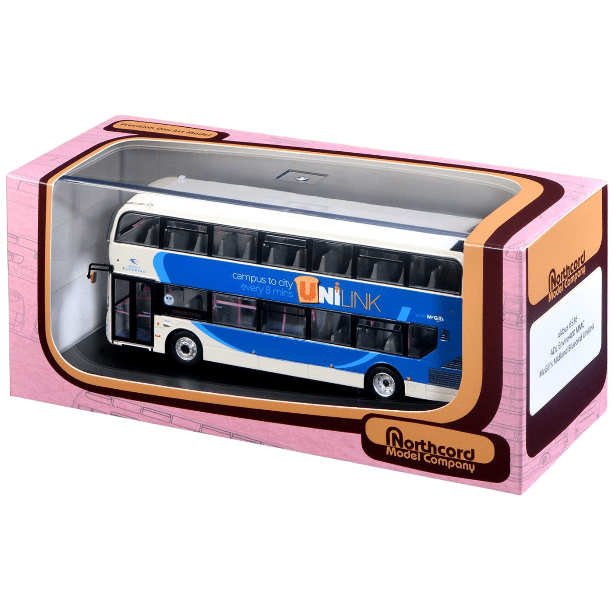 Northcord UK6536 ADL Enviro400 McGill's Midland Bluebird Unilink - Phillips Hobbies