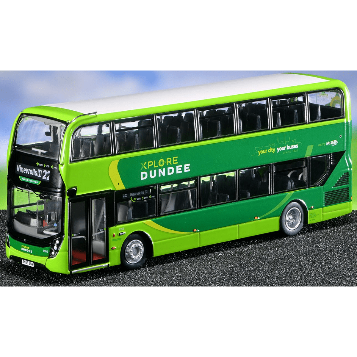 Northcord UK6541 ADL Enviro400 Xplore Dundee - 1:76 Scale Model - Phillips Hobbies