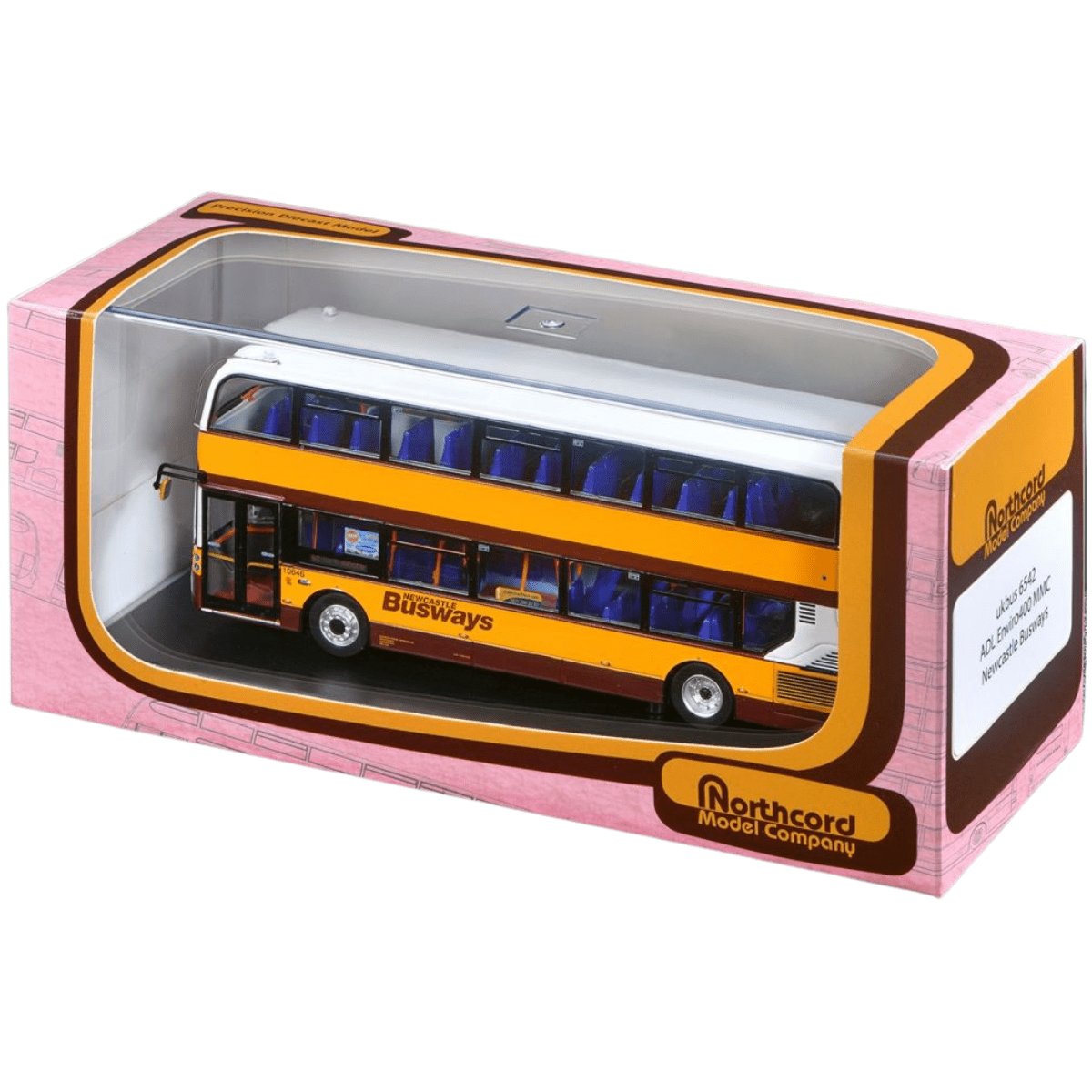 Northcord UK6542 ADL Enviro400 Newcastle Busways - 1:76 Scale - Phillips Hobbies