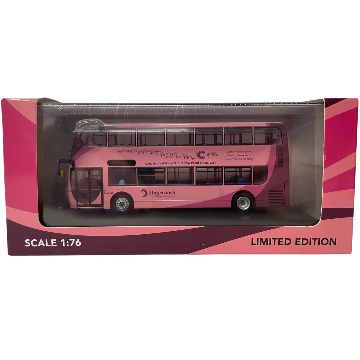 Omnidekka Models OM3A Stagecoach Enviro400 Cancer Research - Phillips Hobbies