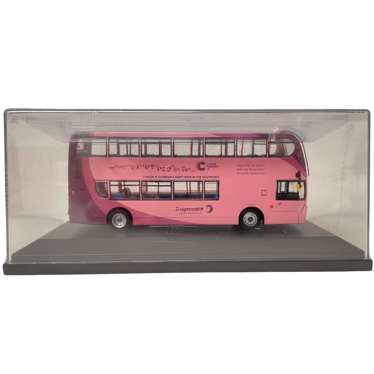 Omnidekka Models OM3B Stagecoach Enviro400 Cancer Research - 21 Gunwharf Quays - Phillips Hobbies