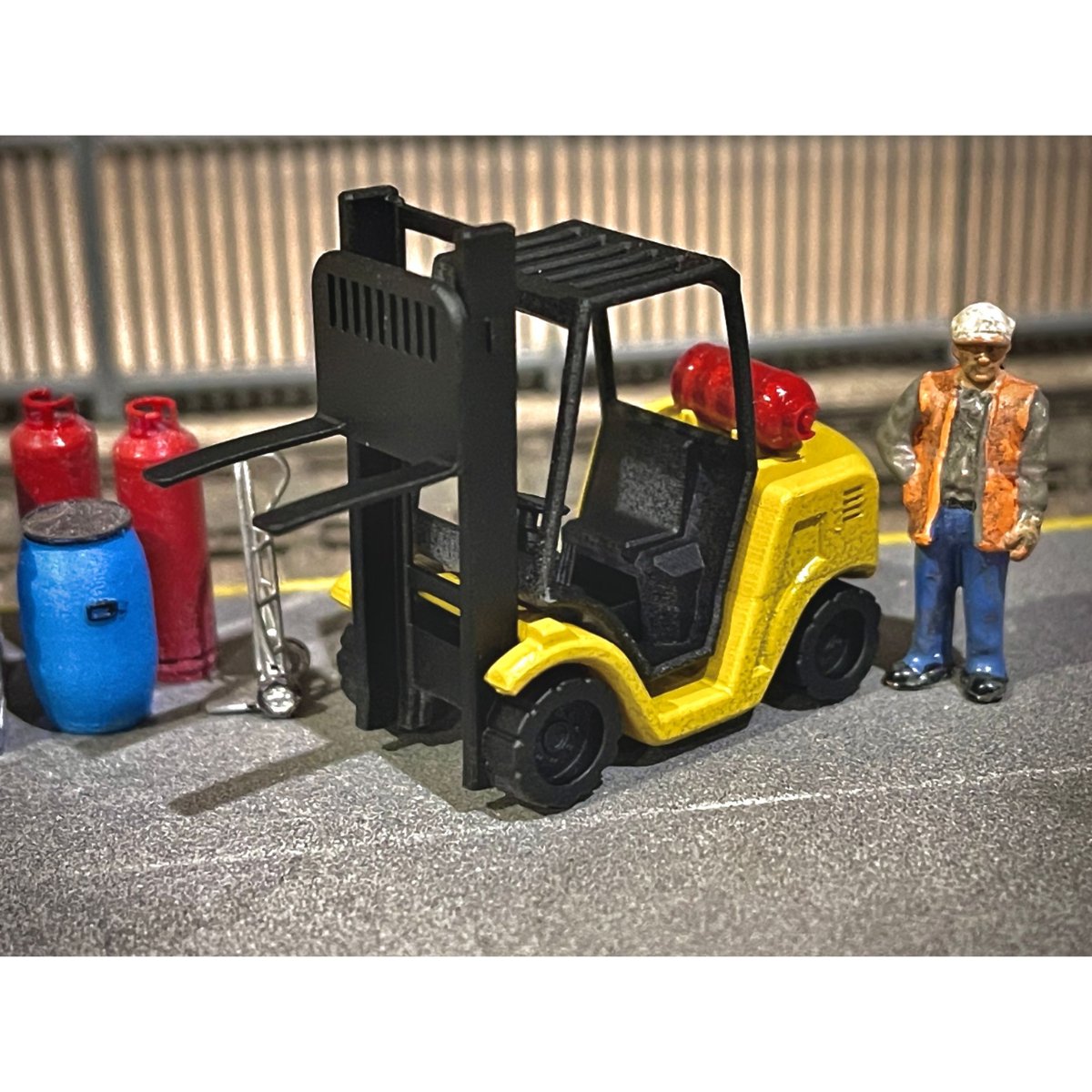 OO Gauge Forklift Unpainted Kit - Rusty Rails Modelling