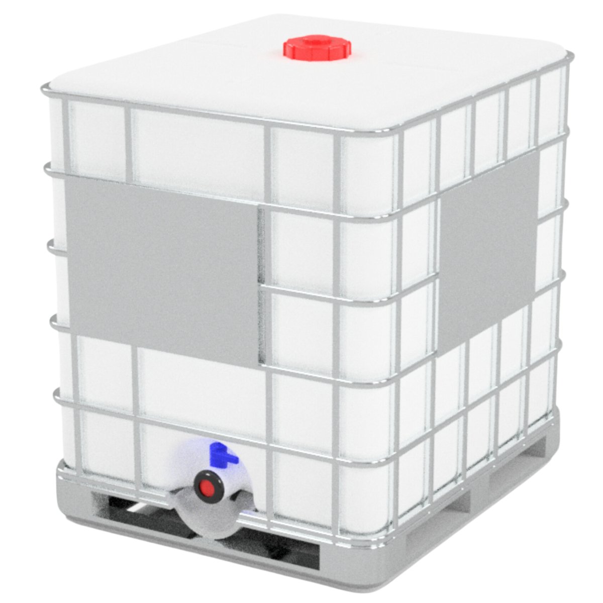 OO Gauge IBC Tanks x6 Pack Unpainted - Rusty Rails Modelling